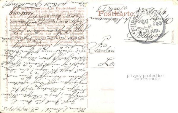 Lokomotive Erste Eisenbahn Nürnberg Fürth – Bild 2