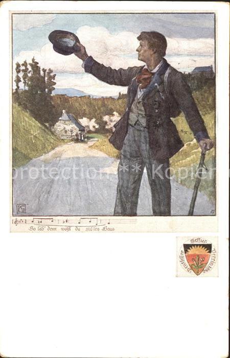 Verlag Schulverein Nr. 457 Lied So leb denn wohl du stilles Ha