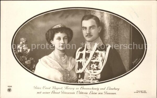 Adel Preussen Prinzessin Viktoria Luise Prinz Ernst A