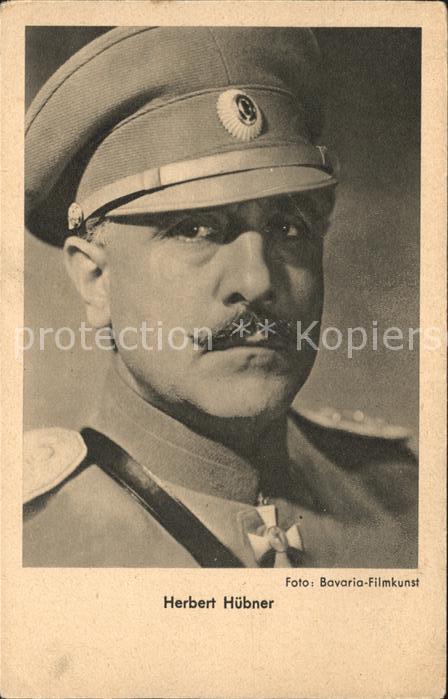 Schauspieler Herbert Hübner Foto Bavaria-Filmkunst
