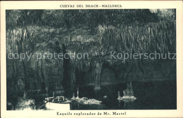 Hoehlen Caves Grottes Cuevas del Drach Mallorca Mr. Martel
