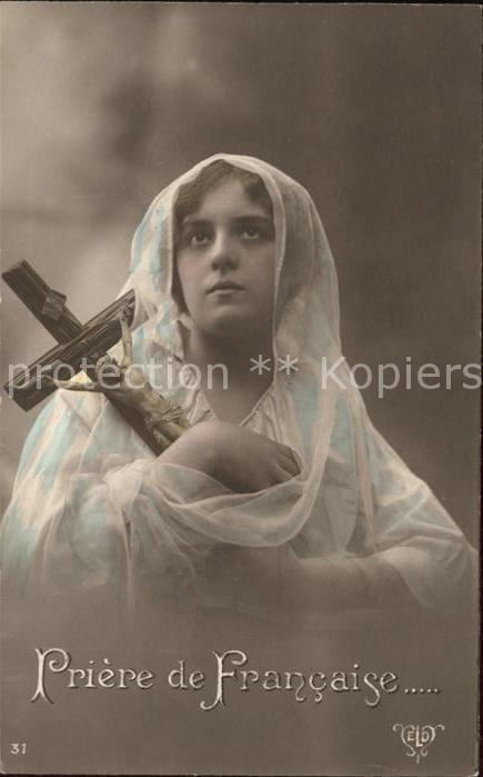 Foto ELD Nr. 31 Priere Francaise Kruzifix
