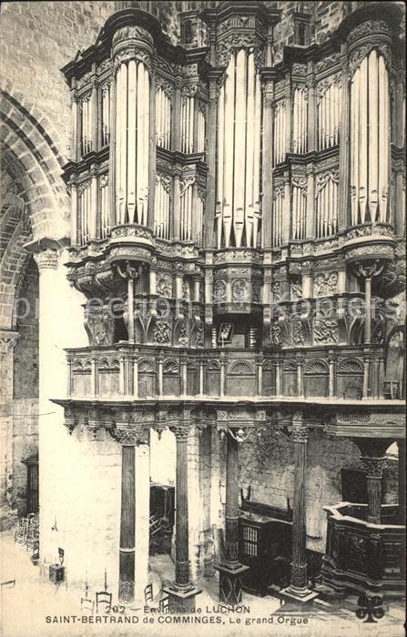 Kirchenorgel Luchon Saint-Bertrand de Comminges