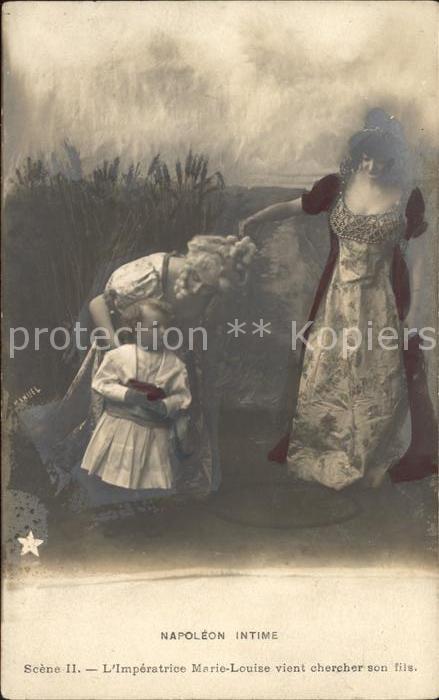 Napoleon Bonaparte Imperatrice Marie-Louise Fils