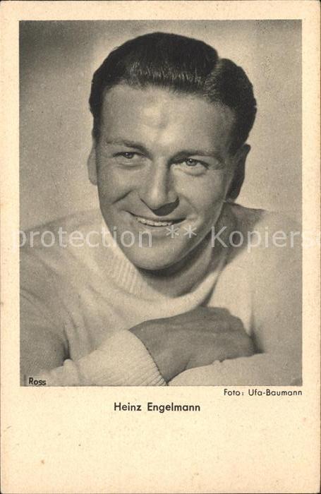 Foto Ufa Baumann Schauspieler Heinz Engelmann