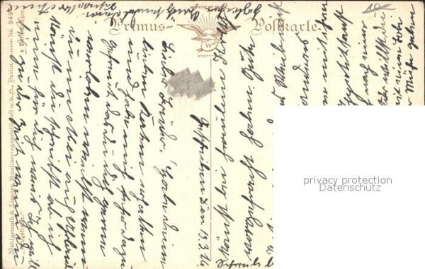Verlag Primus Nr. 949 Kriegsjunge Schwarz-Weiss-Rot – Bild 2