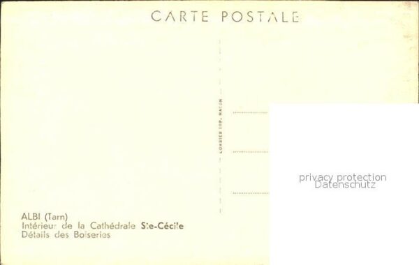 Kirchenorgel Albi Tarn Cathedrale Ste-Cecile Boiseri – Bild 2
