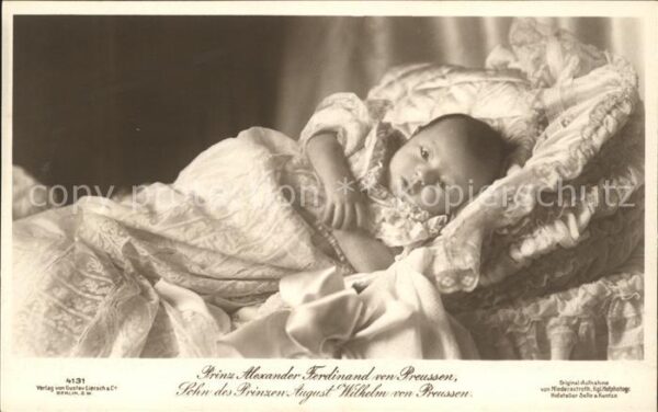 Adel Preussen Prinz Alexander Ferdinand
