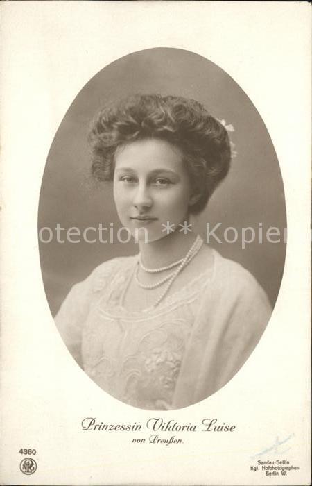 Adel Preussen Prinzessin Viktoria Luise