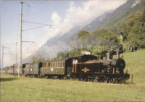 Lokomotive G 3/4 208 Ebligen Ex SBB Brünig