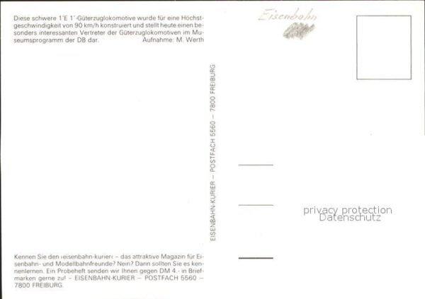 Lokomotive 1 E 1-Güterzuglokomotive – Bild 2