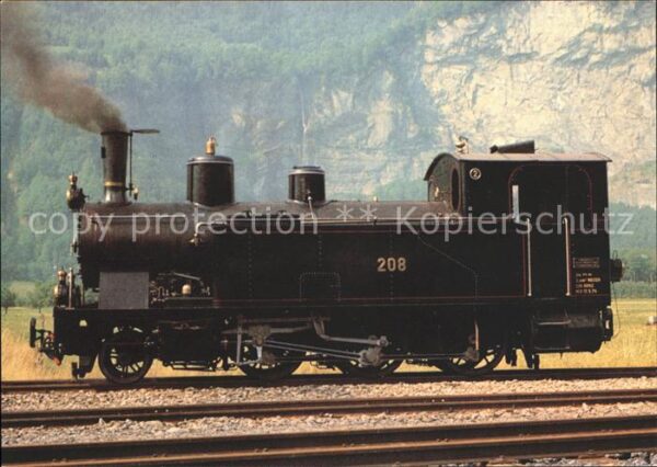 Lokomotive G 3/4 208 ex SBB Brünig SLM 2403