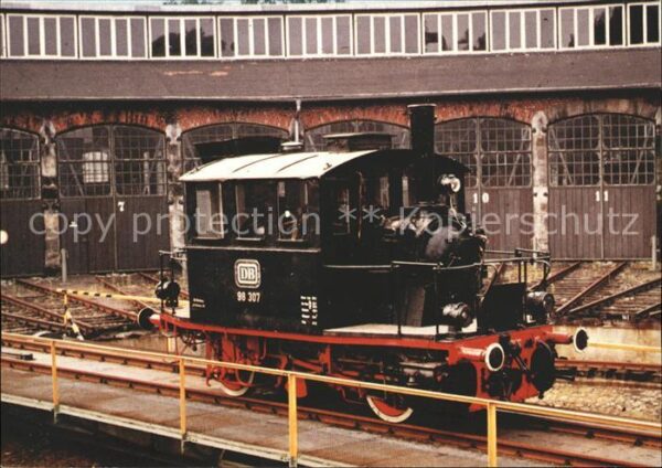 Lokomotive 98 307 Glaskasterl DB-Museum
