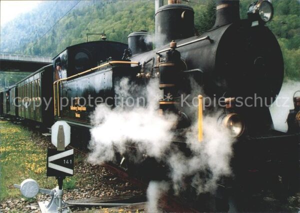 Lokomotive Lok G 3/4 208 Baujahr 1913 Interlaken O