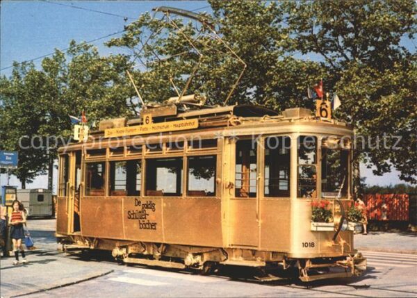 Strassenbahn Em goldige Sächsitram De goldig Schütte