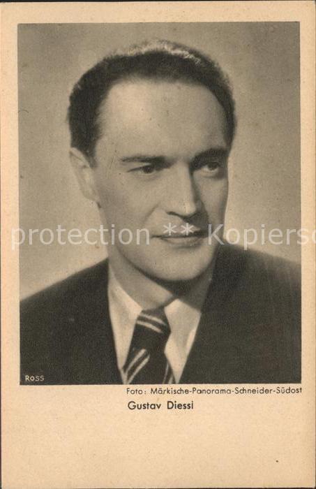 Schauspieler Gustav Diessl Foto Märkische-Panorama-S