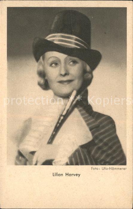 Schauspieler Lilian Harvey Foto Ufa-Hämmerer