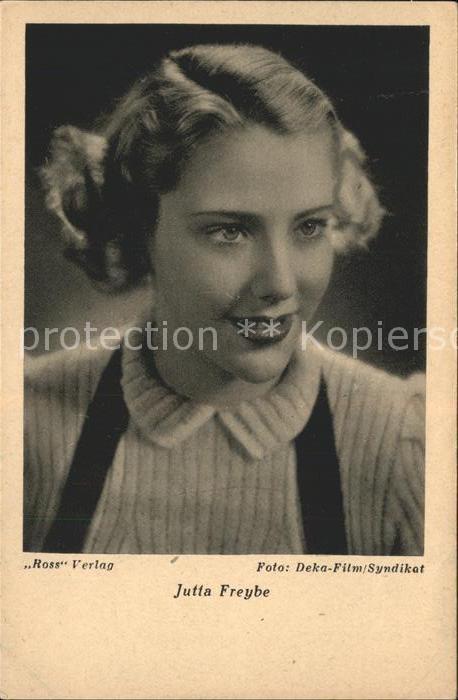 Schauspieler Jutta Freybe Foto Deka-Film Ross-Verlag