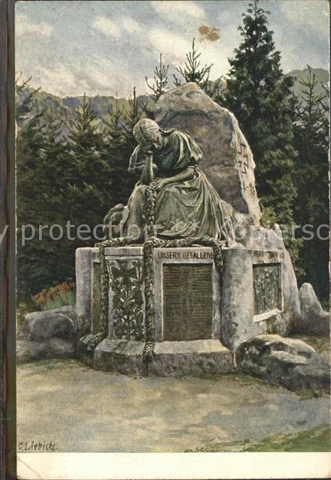 Liebich C. Kriegsgefallenen-Denkmal Gutach Schwarz