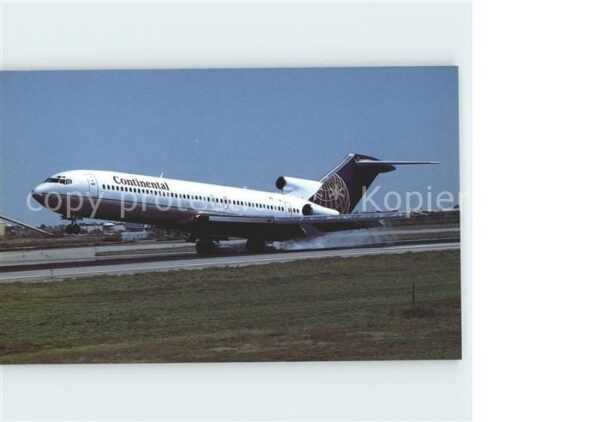 Flugzeuge Zivil Continental Airlines Boeing B-727-232 A