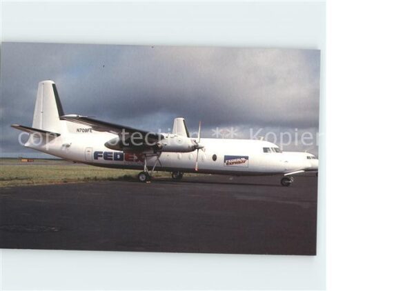 Flugzeuge Zivil Federal Express Feeder Fokker F27-500