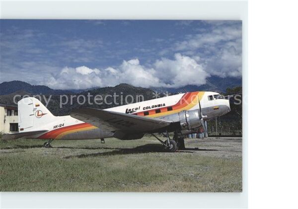Flugzeuge Zivil Lacol Colombia DC-3/C-47DL HK-124 c/n 4