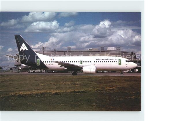 Flugzeuge Zivil Aeromaritime Boeing 737-33a F-GFUA cn 2