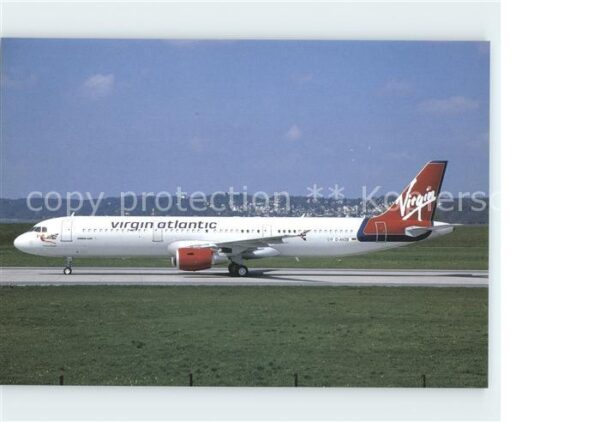 Flugzeuge Zivil Virgin Atlantic A321-211 D-AVZB c/n 121