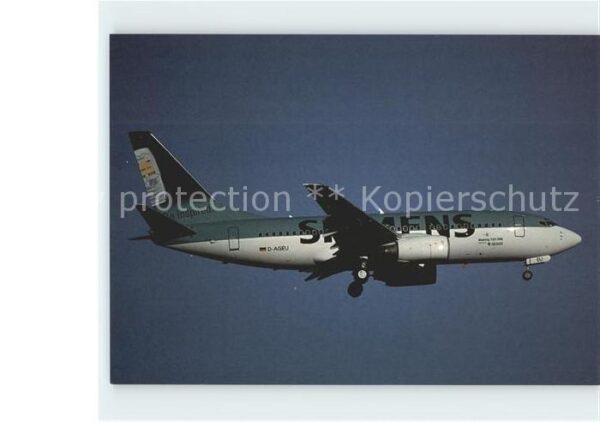 Flugzeuge Zivil Germania Boeing 737-75B D-AGEU cn 28104