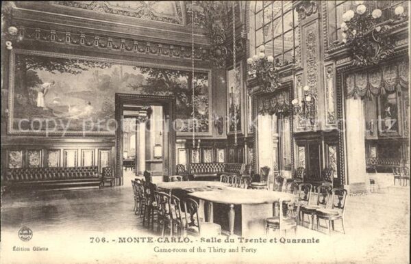 Monte-Carlo Salle du Trente et Quarante Casino