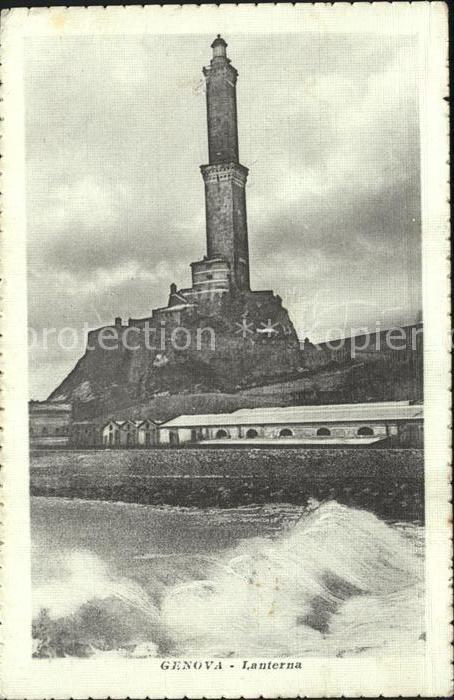 Genova Genua Liguria Lanterna Leuchtturm
