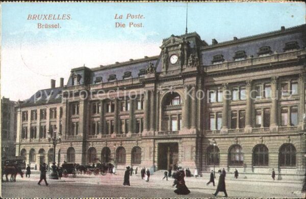 Bruxelles Bruessel La Poste