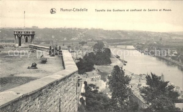 Namur Wallonie Citadelle Tourelle des Guetteurs et con