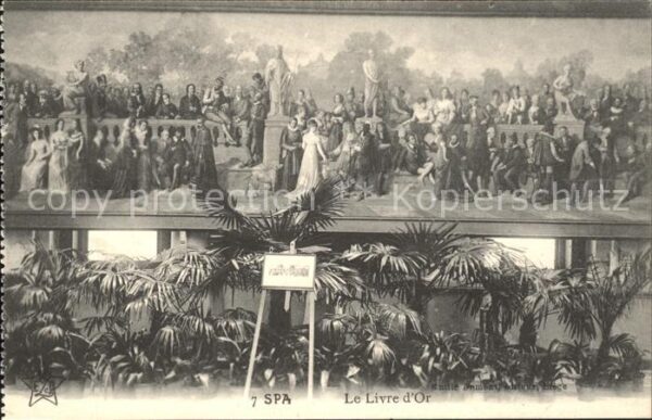 Spa Liege Le Livre d_Or Gemälde