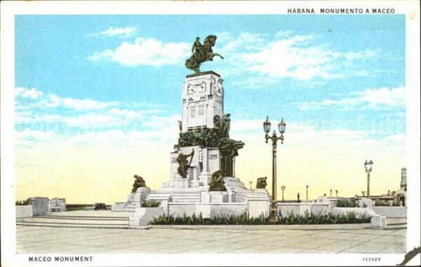 Habana Havana Monumento a Maceo Denkmal
