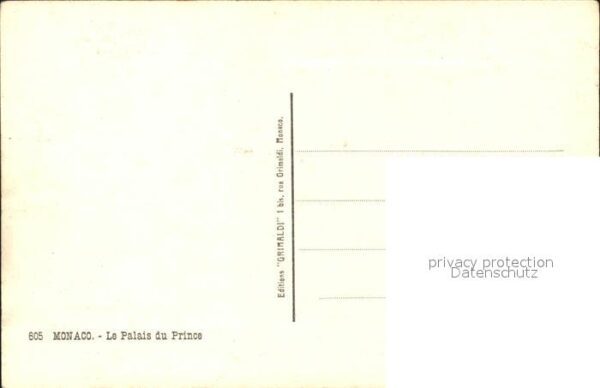 Monaco Palais du Prince – Bild 2