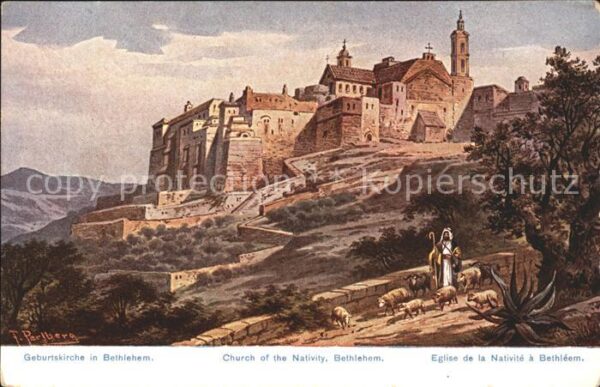 Bethlehem Yerushalayim Eglise de la Nativite Geburtskirche Kün