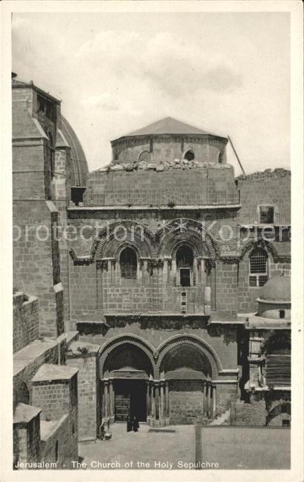 Jerusalem Yerushalayim Church of the Holy Sepulchre Kirche des