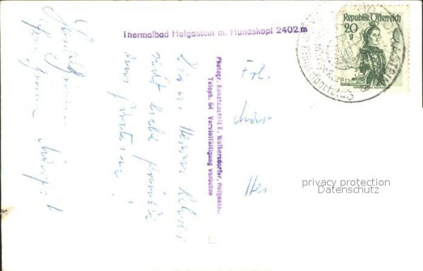 Hofgastein Winterpanorama Thermalbad mit Hundskopf – Bild 2