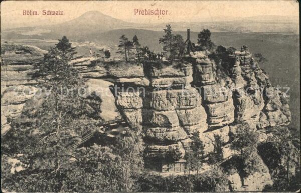 Prebischtor Hrensko Felsen Böhmische Schweiz