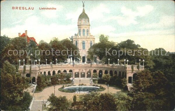 Breslau Niederschlesien Liebichshöhe