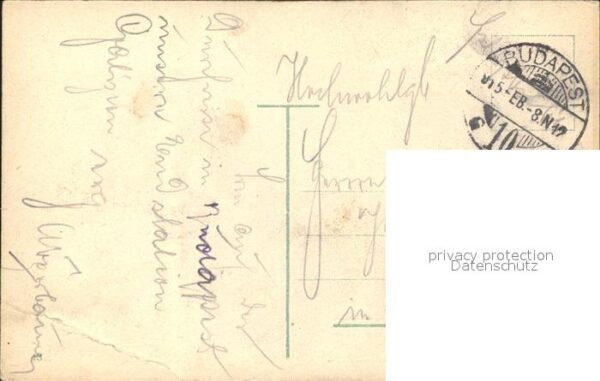 Budapest Klotild palotak Clotild Palais – Bild 2