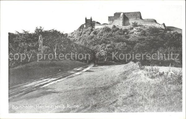 Bornholm Hammershus Ruiner Ruine