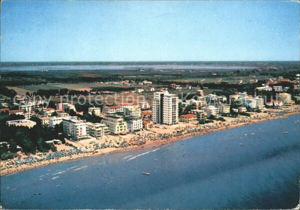 Jesolo Veduta aerea della spiaggia Fliegeraufn