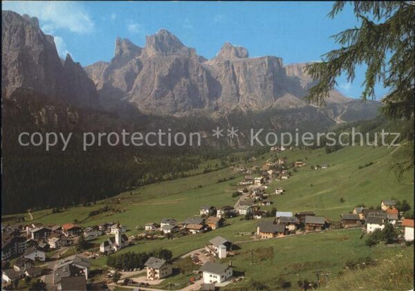 Colfosco verso il Gruppo Sella Gadertal gegen Se