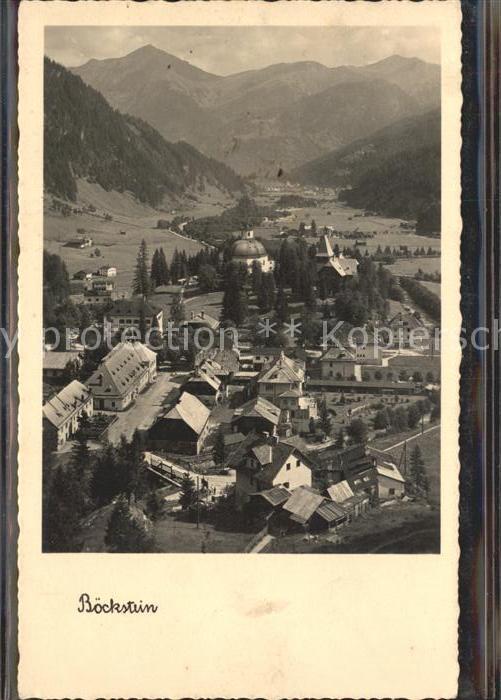 Boeckstein Gesamtansicht Kurort Gasteinertal Alpen