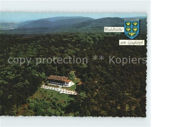 Berndorf Niederoesterreich Waldhütte am Guglzipf Wappen Fliegerauf
