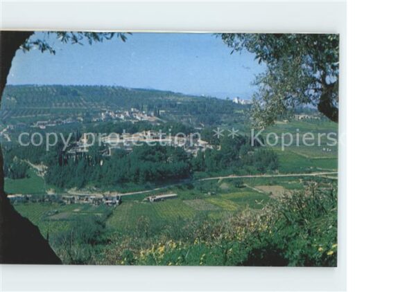 Knossos Cnosse Kreta Minoischer Palast und Umgebung Landscha