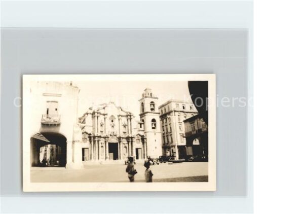 Havanna Plaza de la Catedral Kathedrale San Cri
