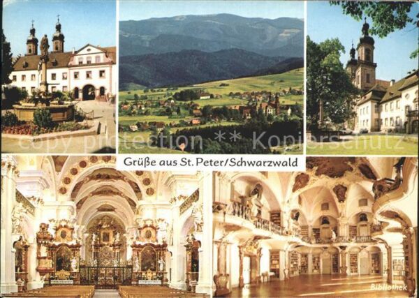 St Peter Schwarzwald Bibliothek